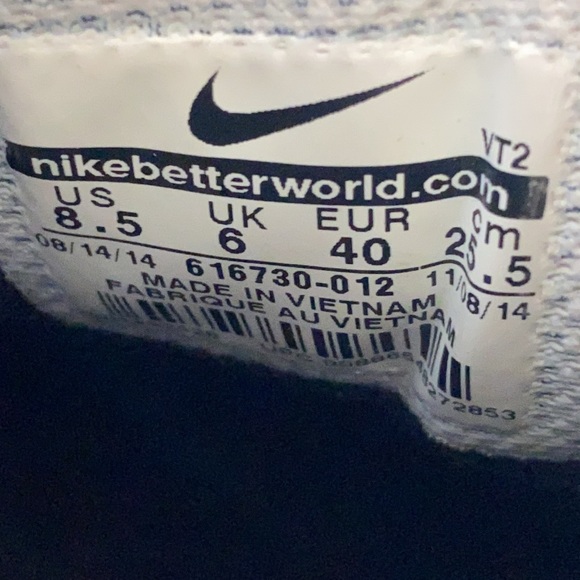 Nike Air Max 90 Essential Black/White Running Shoes 616730-012 Women's Size 8.5 - Picture 12 of 13